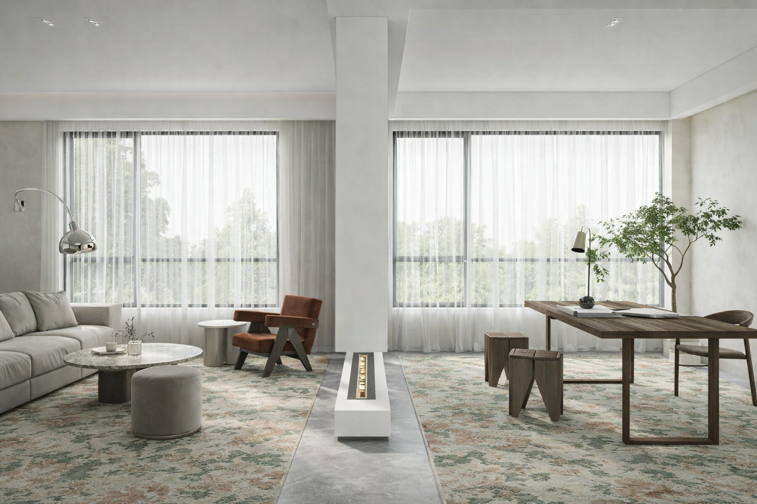 What Is Biophilic Interior Design and How Rugs Complete the Space